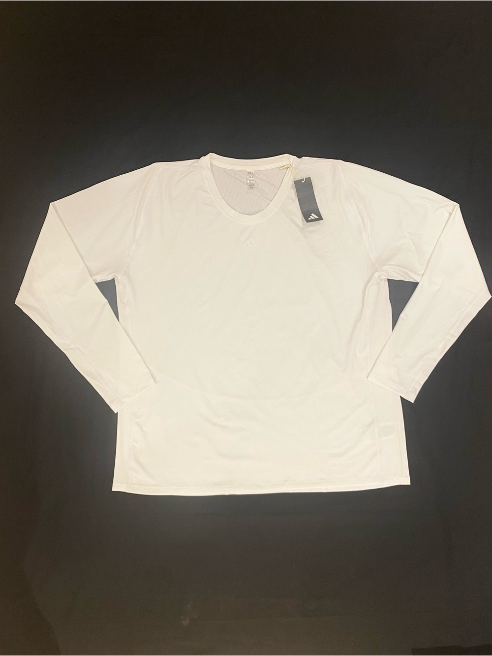 NWT ADIDAS Men’s TechFit Compression Training Long-Sleeve Tee Shirt HP0640